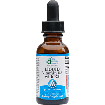 Ortho Molecular Vitamin D3 With K2 Liquid